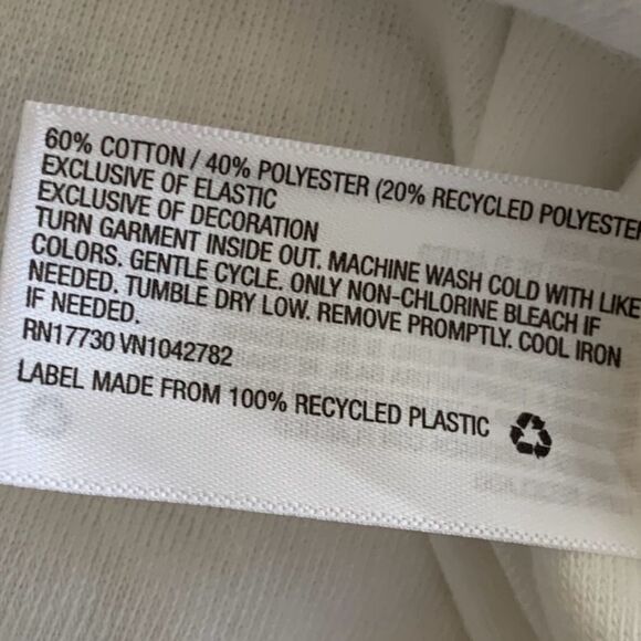 Wild Fable halter Smocked Terry Convertible Dress white rainbow Large NWT - Picture 7 of 8